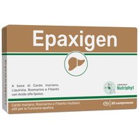 Laboratori Nutriphyt Epaxigen Funzione Epatica e Digestiva, 20 Compresse