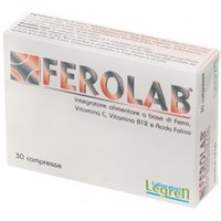 Laboratori Legren Ferolab Integratore Alimentare, 30 Compresse