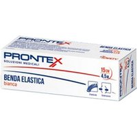 Prontex Benda in Tessuto Elastico Bianco Tipo IDEAL Misura 15 cm x 4.5m, 1 Pezzo