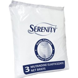 Serenity Panty Comfort Mutandina Elasticizzata Taglia L, 3 Mutandine