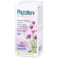 Farmaderbe PhytoNerv - Neotrasmitter Integratore Alimentare, 100ml