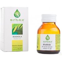 Erbex Rodiola Integratore Combatte Fatica e Stress, 50 Capsule
