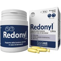 Innovet Redonyl Ultra 50 mg Cane Gatto Perdita del Pelo, 60 Capsule
