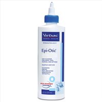 Virbac Epi-Otic - Detergente auricolare per cani e gatti per la prevenzione dell'otite, 125 ml
