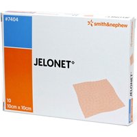Pharmaidea Jelonet Garza Grassa Sterile alla Paraffina Misura 10x10cm, 10 Pezzi