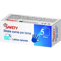 Safety Ditale Lattice Curvo Contenzione e Medicazione Pollice Taglia 5, 1 Pezzo