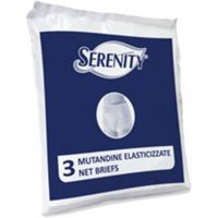 Serenity Mutande A Rete Taglia M, 3 Mutande