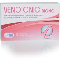 Laerbium Pharma Venotonic Mono Integratore Circolazione, 20 Compresse 850mg