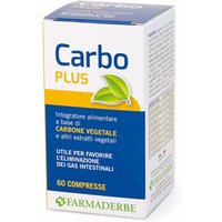 Farmaderbe Carbo Plus Integratore Carminativo e Antispastico, 60 Compresse