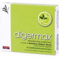 Vital Factors Diger Max Masticabile Integratore Funzione Digestiva, 30 Compresse