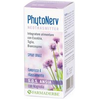 Farmaderbe Phyto Nerv Sos Spray Orale Integratore Alimentare, 30ml