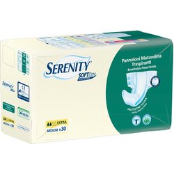 Serenity Softdry - Pannolone A Mutandina Extra Taglia M, 30 Pannoloni