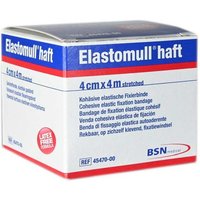 BSN Medical Elastomull Haft Benda Elastica Autoadesiva Forte 4m x 4cm, 1 Pezzo