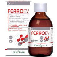 Erba Vita FerroEV - FerroEV Fluido Integratore Sciroppo, 250ml