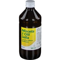Sella Miscela 3 Oli Lassativo Oleoso Lubrificante, 500ml