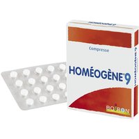Boiron Homeogene 9 Rimedio Omeopatico Mal di Gola e Raucedine, 60 Compresse