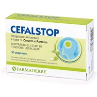 Farmaderbe Cefal Stop Integratore Alimentare, 30 compresse