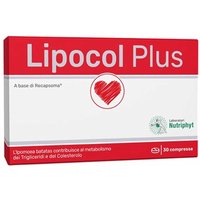 Laboratori Nutriphyt Lipocol Plus Integratore Colesterolo, 30 Compresse