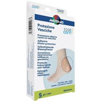 Master-Aid Foot Care - Protezione Adesiva Vesciche al Tallone, 5 cerotti