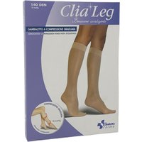 Budetta Farma CliaLeg - Gambaletto 140 den 18mmHg Taglia 2 colore Nero