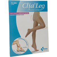 Budetta Farma CliaLeg - Autoreggente 70 den 12mmHg Taglia 2 colore Clear