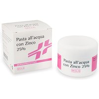 Sella Pasta Acqua Con Zinco 25% Protettiva ed Emolliente, 100ml