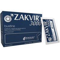 Dymalife Pharmaceutical Zakvir 3000 Integratore Alimentare, 20 Bustine