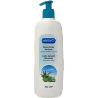 Alvita Crema Corpo Idratante All'Aloe Vera, 400ml