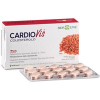 Bios Line Cardiovis - Colesterolo Integratore Alimentare, 60 Compresse