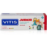 Vitis Junior - Gel Dentifricio per Bambini Sopra i 6 Anni, 75ml