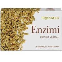 Erbamea Enzimi Integratore Alimentare, 24 Capsule Vegetali