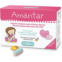 Steve Jones Amantar Integratore Alimentare, 20 compresse + 20 capsule