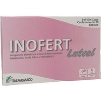 Italfarmaco Inofert - Luteal Integratore Alimentare, 20 Capsule Soft Gel