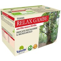 Valverbe Tisana Relax Gambe Favorisce il Microcircolo, 20g