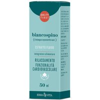 Erba Vita Estratti Liquidi - Estratto Fluido Biancospino Integratore, 50ml