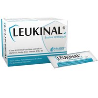 Dymalife Pharmaceutical Leukinal Integratore Alimentare, 16 Bustine Orosolubili