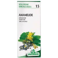 Specchiasol Soluzione Idroalcolica - Integratore Alimentare Amamelide 15, 50ml