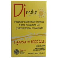 IBN Savio Dimille Gocce Integratore Alimentare Vitamina D3, 3,5ml