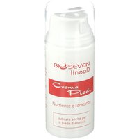 Bioseven LineaD - Crema Piedi Nutriente e Idratante, 100ml