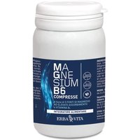 Erba Vita Magnesium B6 - Compresse Integratore Sistema Nervoso, 60 Compresse