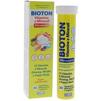Sella Bioton - Vitamine E Minerali Integratore Alimentare, 20 Compresse