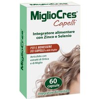 MiglioCres Capelli - Integratore Anticaduta per Capelli, 60 Capsule