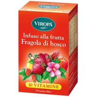 Viropa Infuso alla Frutta Fragola di Bosco, 15 bustine filtro
