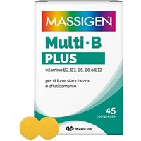Massigen Multi B Plus Integratore Vitamine del Gruppo B, 45 Compresse