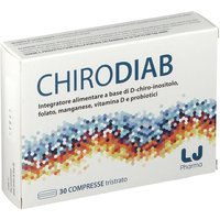 LJ Pharma Chirodiab Integratore Alimentare, 30 Compresse