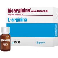 Farmaceutici Damor Bioarginina Orale Integratore Alimentare, 20 Flaconcini