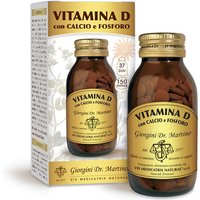 Vis Giorgini Vitamina D + Calcio e Fosforo Integratore Alimentare, 150 pastiglie