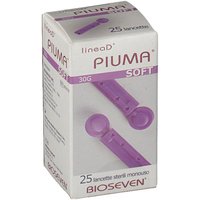 Bioseven Linea D Piuma Lancette Pungidito Soft 30g, 25 Lancette