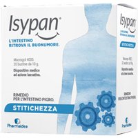 Pharmaidea Isypan - Stitichezza Macrogol 4000 Lassativo Delicato, 20 Bustine