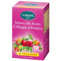 Viropa Infuso alla Frutta Ciliegia Selvatica, 15 bustine filtro